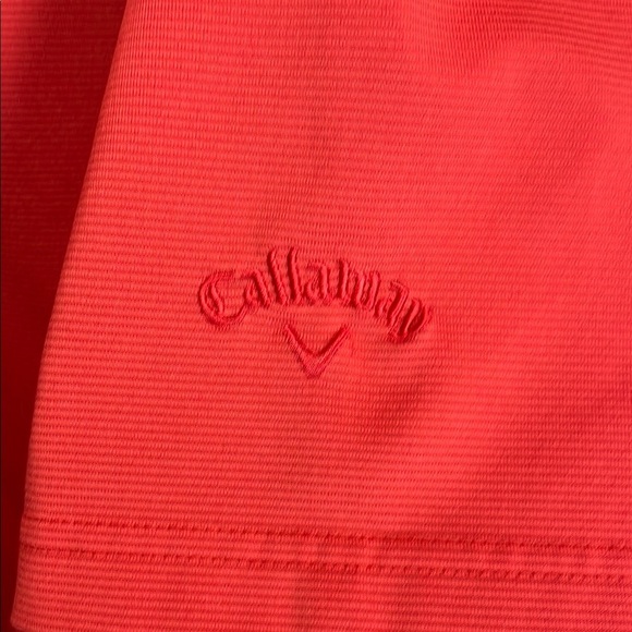 Callaway Red Polo Shirt Classic Design - Picture 5 of 7